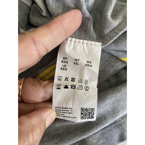 HUGO BOSS PAULE 3 SLIM FIT POLO SHIRT MULTICOLOR MEN’S SIZE XXL - Picture 12 of 14